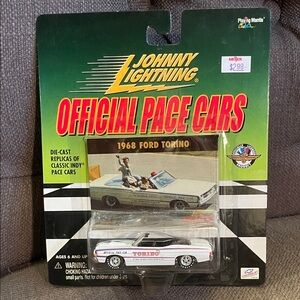 NWT Johnny Lightning 1968 Ford Torino Official Pace Die-Cast Car